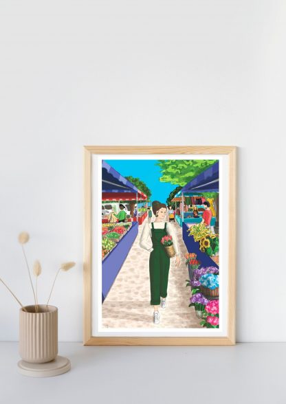 Illustration Le Marché – Image 4
