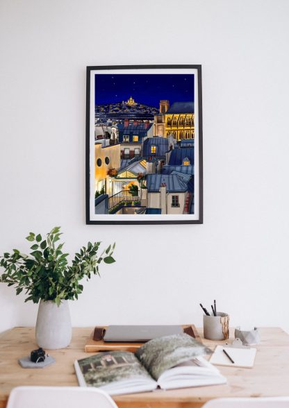 Illustration les Toits de Paris – Image 2