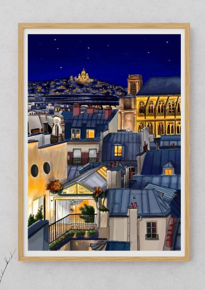 Illustration les Toits de Paris – Image 3